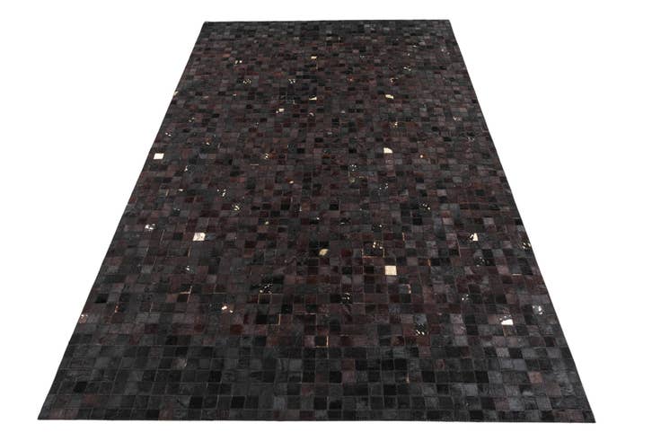 Detailansicht von 150cm x 245cm Cowhide Leather Teppich