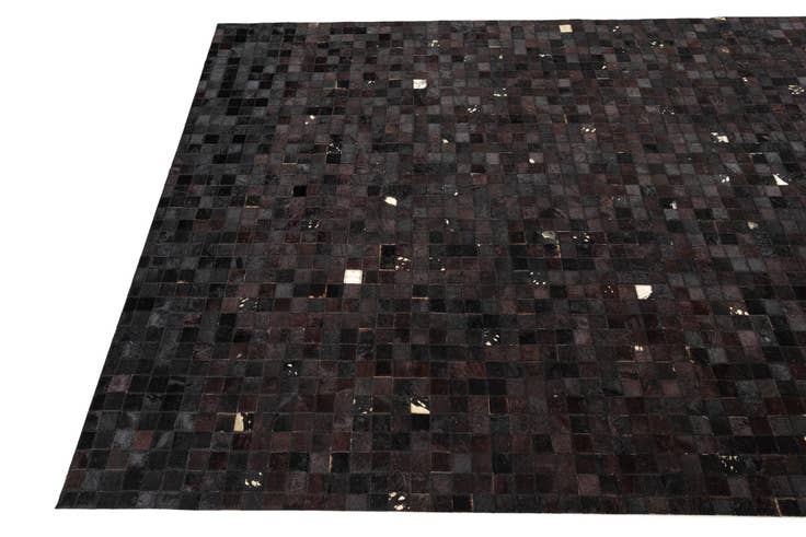 Detailansicht von 150cm x 245cm Cowhide Leather Teppich