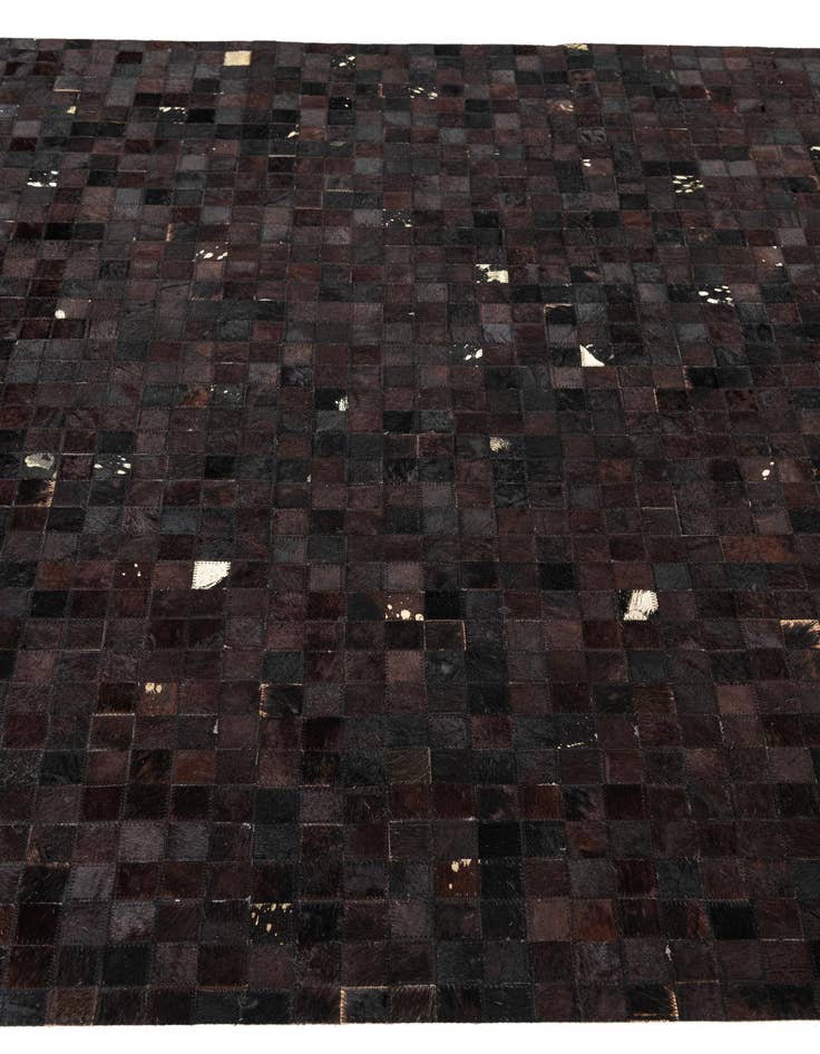 Detail image of 5' x 8' Cowhide Leather Rug