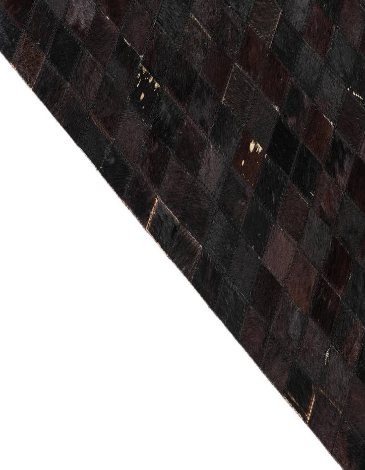 Detail image of 5' x 8' Cowhide Leather Rug