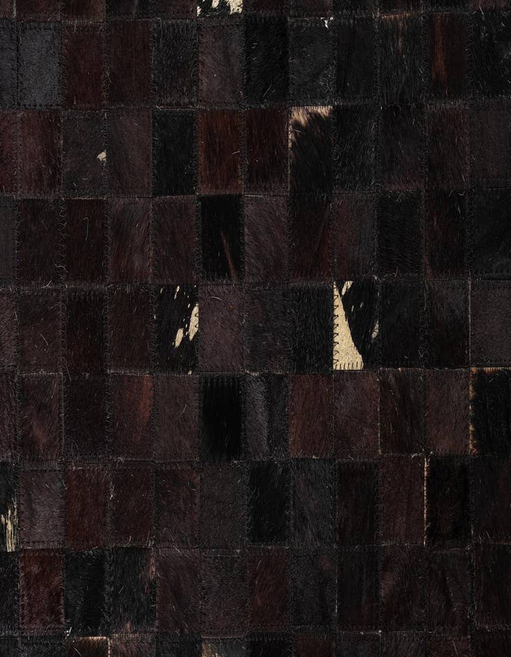 Detail image of 5' x 8' Cowhide Leather Rug