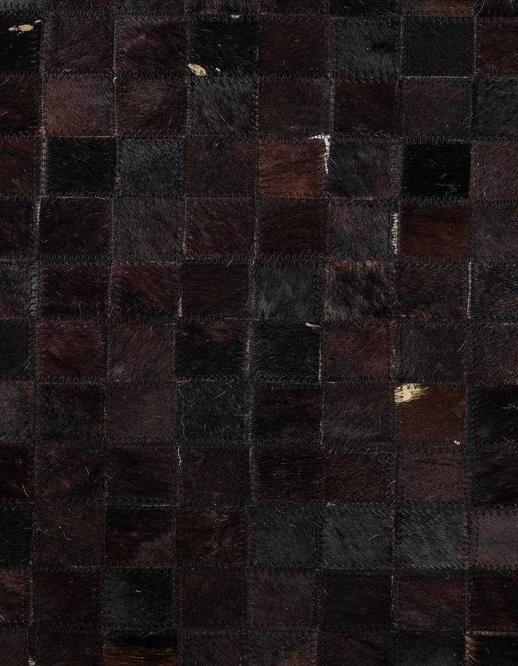 Detail image of 5' x 8' Cowhide Leather Rug