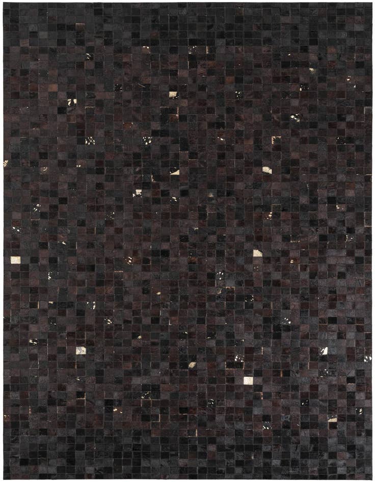 Detail image of 5' x 8' Cowhide Leather Rug