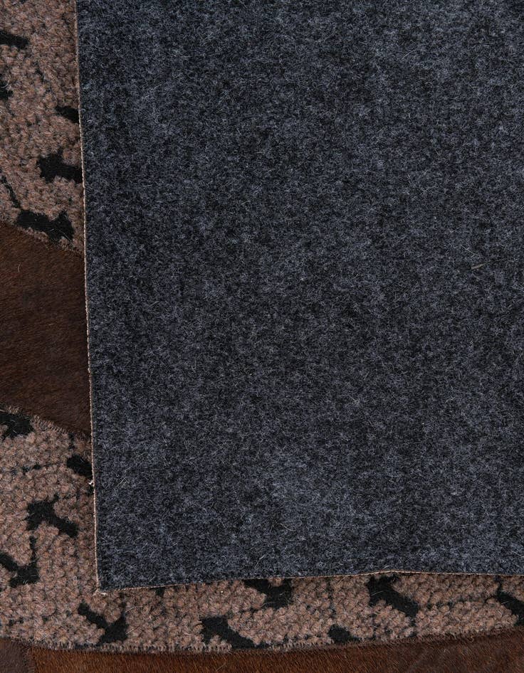 Detail image of 5' x 8' Cowhide Leather Rug