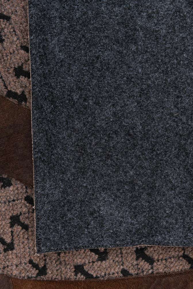 5' x 8' Cowhide Leather Rug