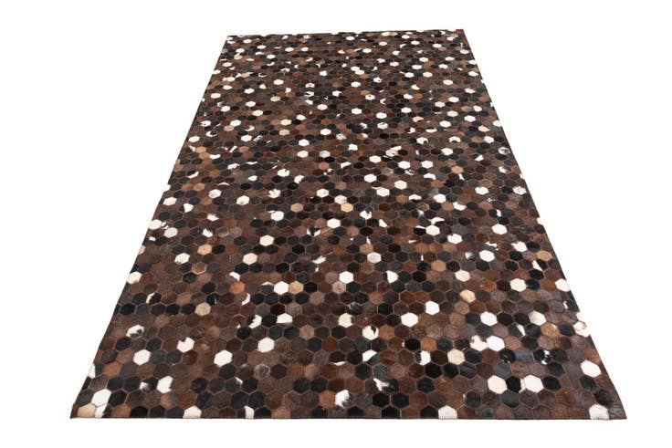 Detail image of 5' x 8' 1 Cowhide Leather Rug