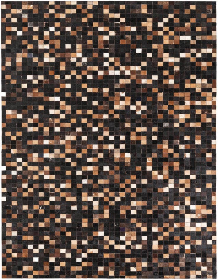 Detail image of 5' x 8' Cowhide Leather Rug
