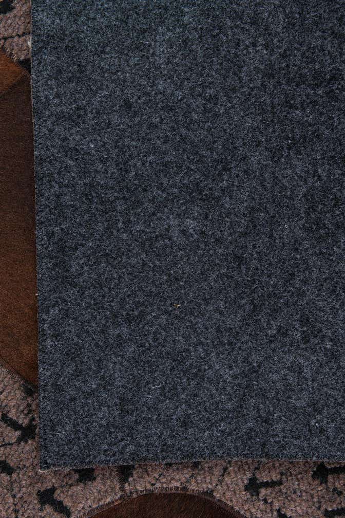 5' x 8' Cowhide Leather Rug