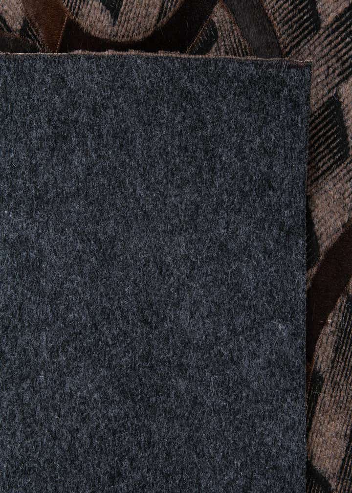5' x 8' Cowhide Leather Rug