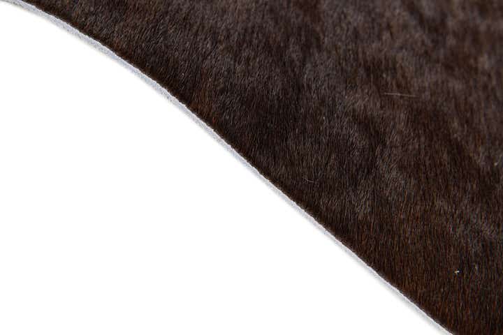 1' 8 x 2' 7 Cowhide Leather Rug