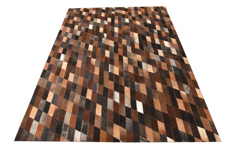 Detail image of 5' 1 x 7' 6 Cowhide Rug