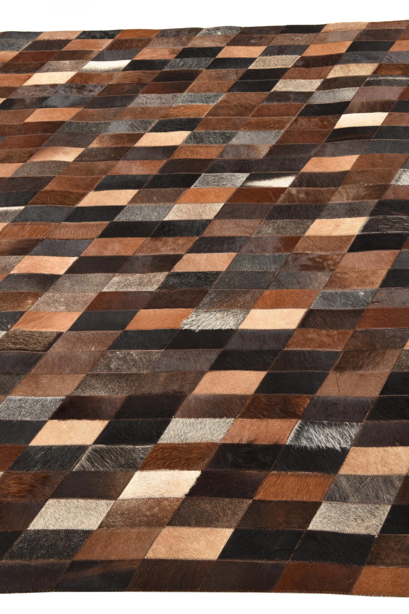 5' 1 x 7' 6 Cowhide Rug