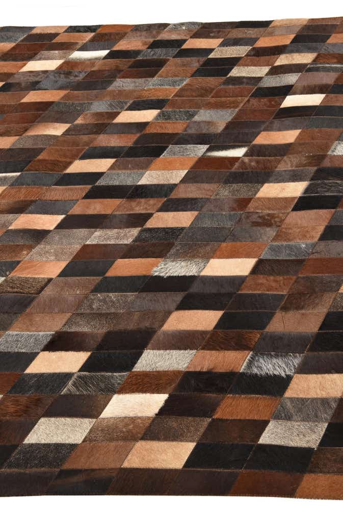 5' 1 x 7' 6 Cowhide Rug