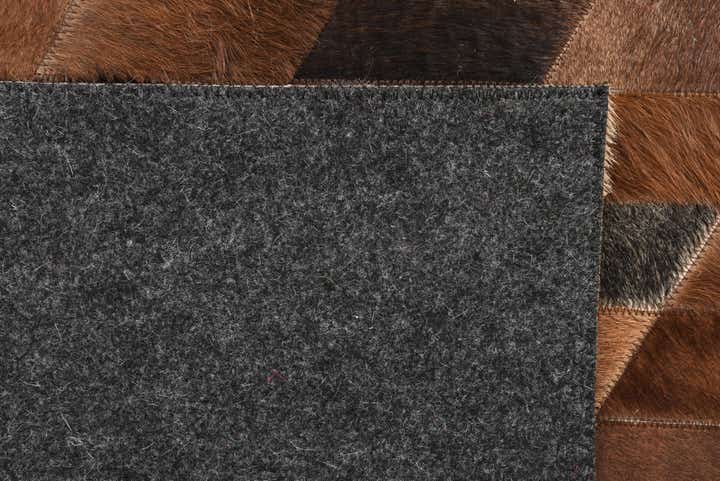 5' 1 x 7' 6 Cowhide Rug