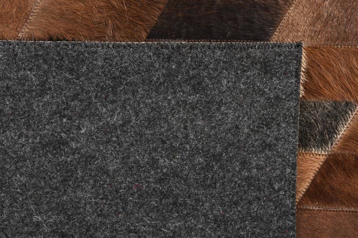 Detail image of 5' 1 x 7' 6 Cowhide Rug