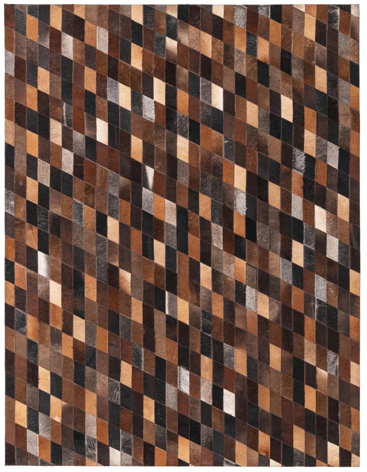 Detail image of 5' 1 x 7' 6 Cowhide Rug