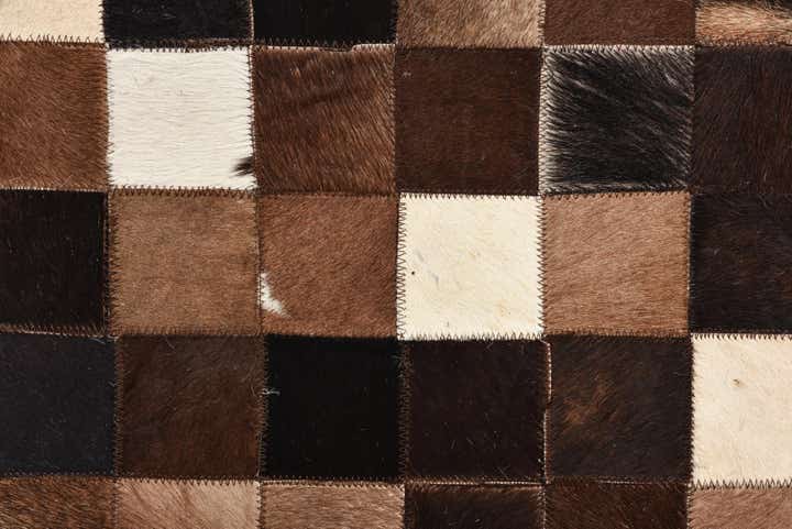 5' 5 x 7' 10 Cowhide Rug