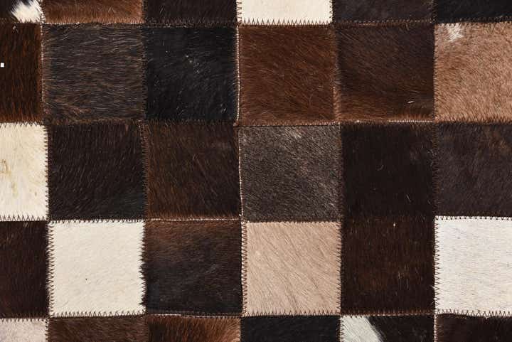 5' 5 x 7' 10 Cowhide Rug