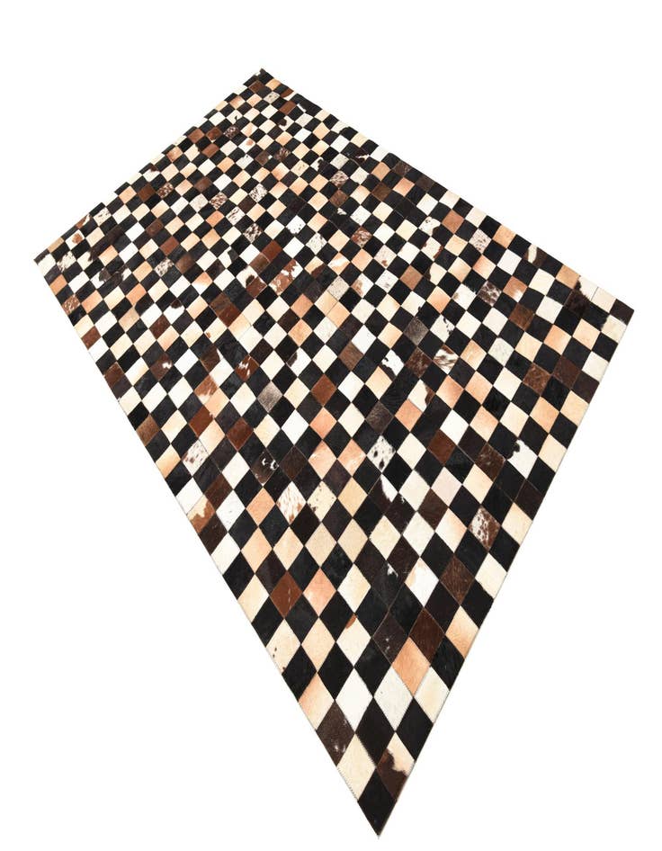 Detail image of 5' x 7' 10 Cowhide Rug