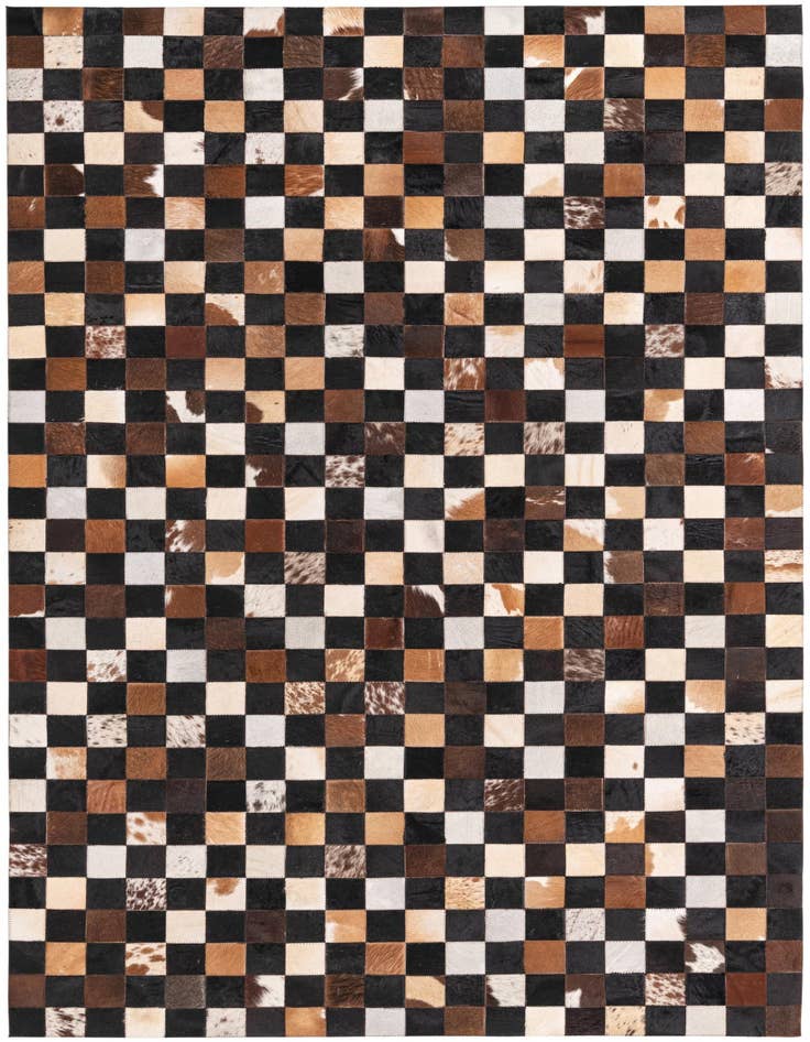 Detail image of 5' 1 x 7' 10 Cowhide Rug