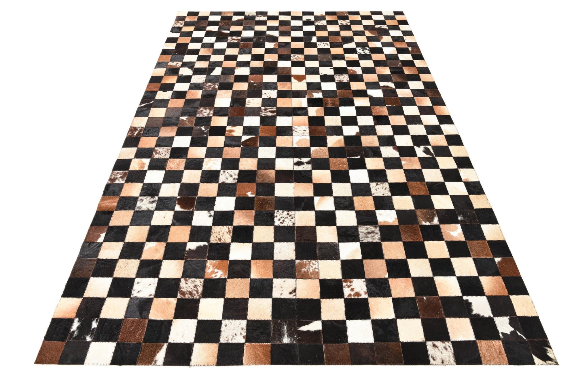 5' x 7' 10 Cowhide Rug