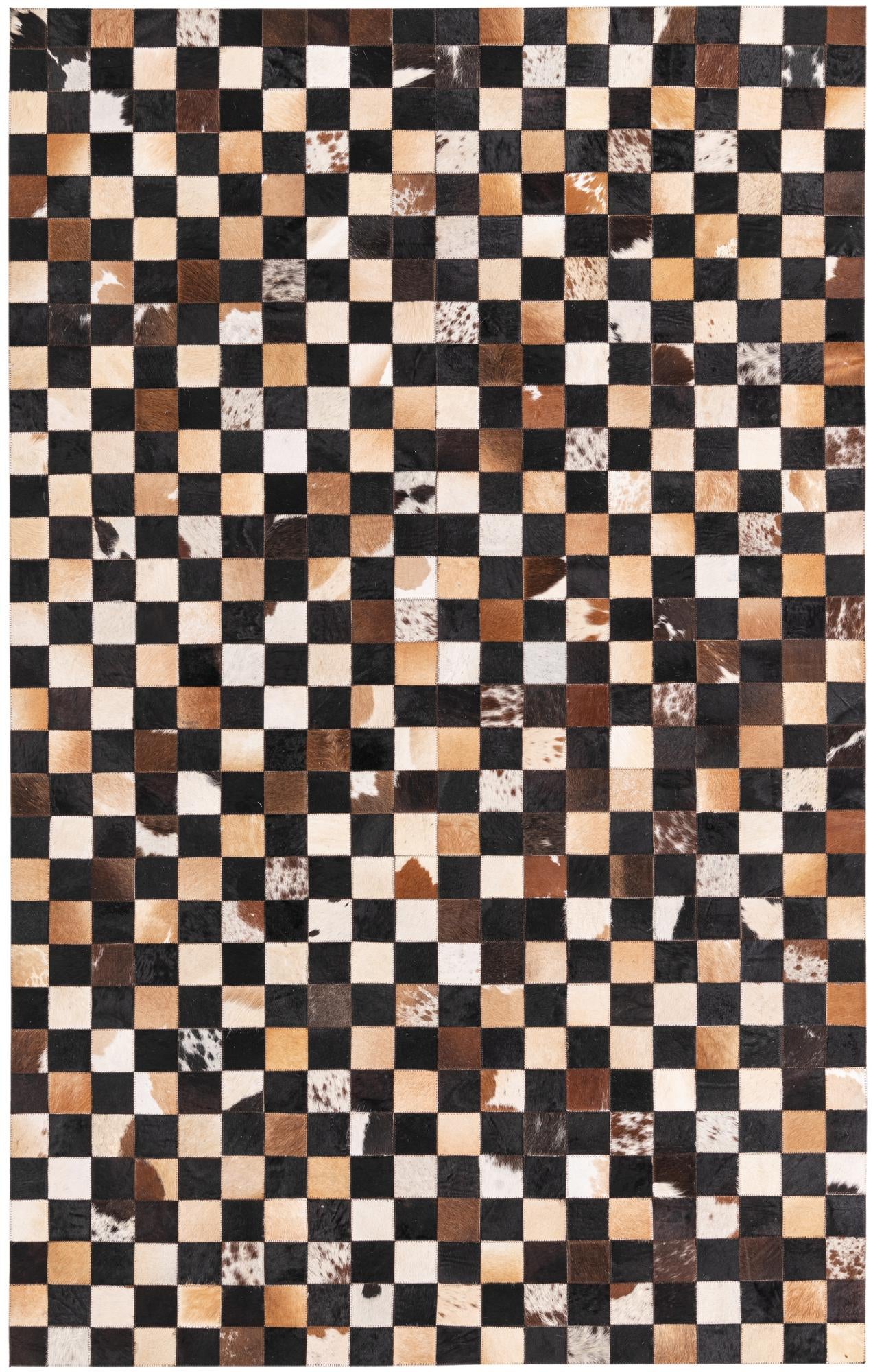 5' x 7' 10 Cowhide Rug
