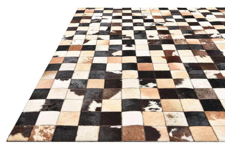 Detailansicht von 150cm x 245cm Cowhide Teppich