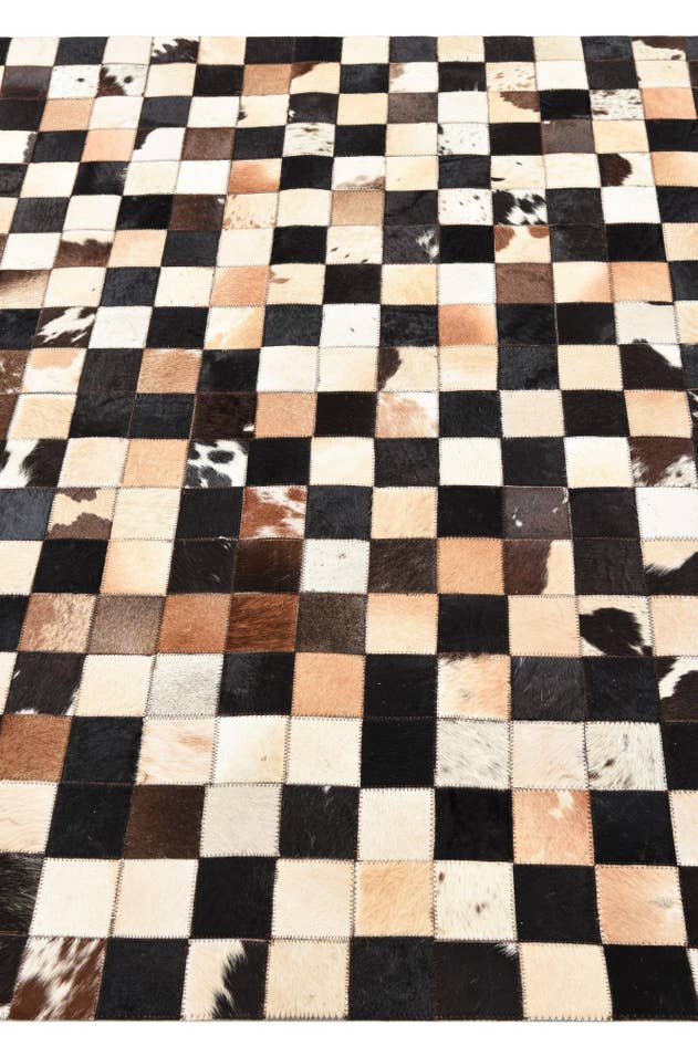 Detailansicht von 150cm x 245cm Cowhide Teppich