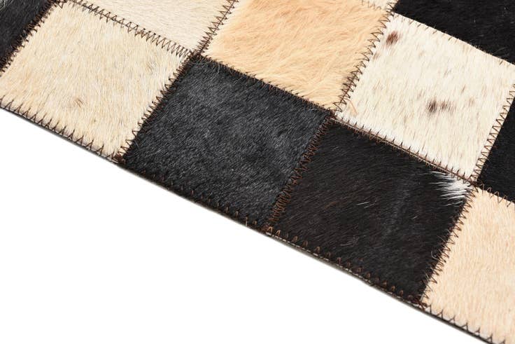 Detailansicht von 150cm x 245cm Cowhide Teppich