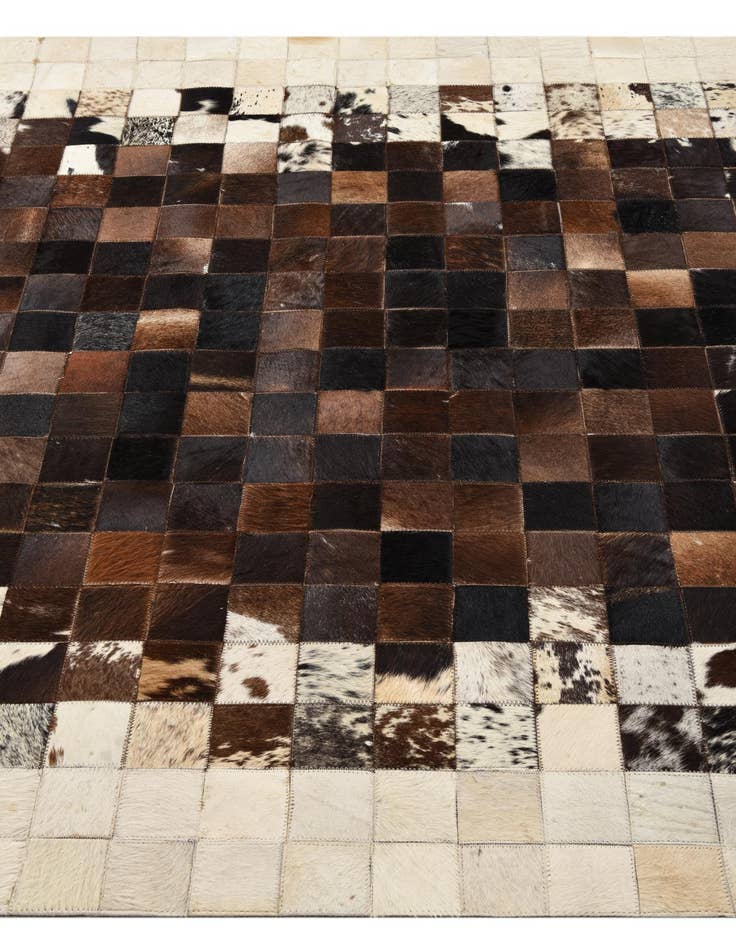 Detail image of 5' x 7' 10 Cowhide Rug