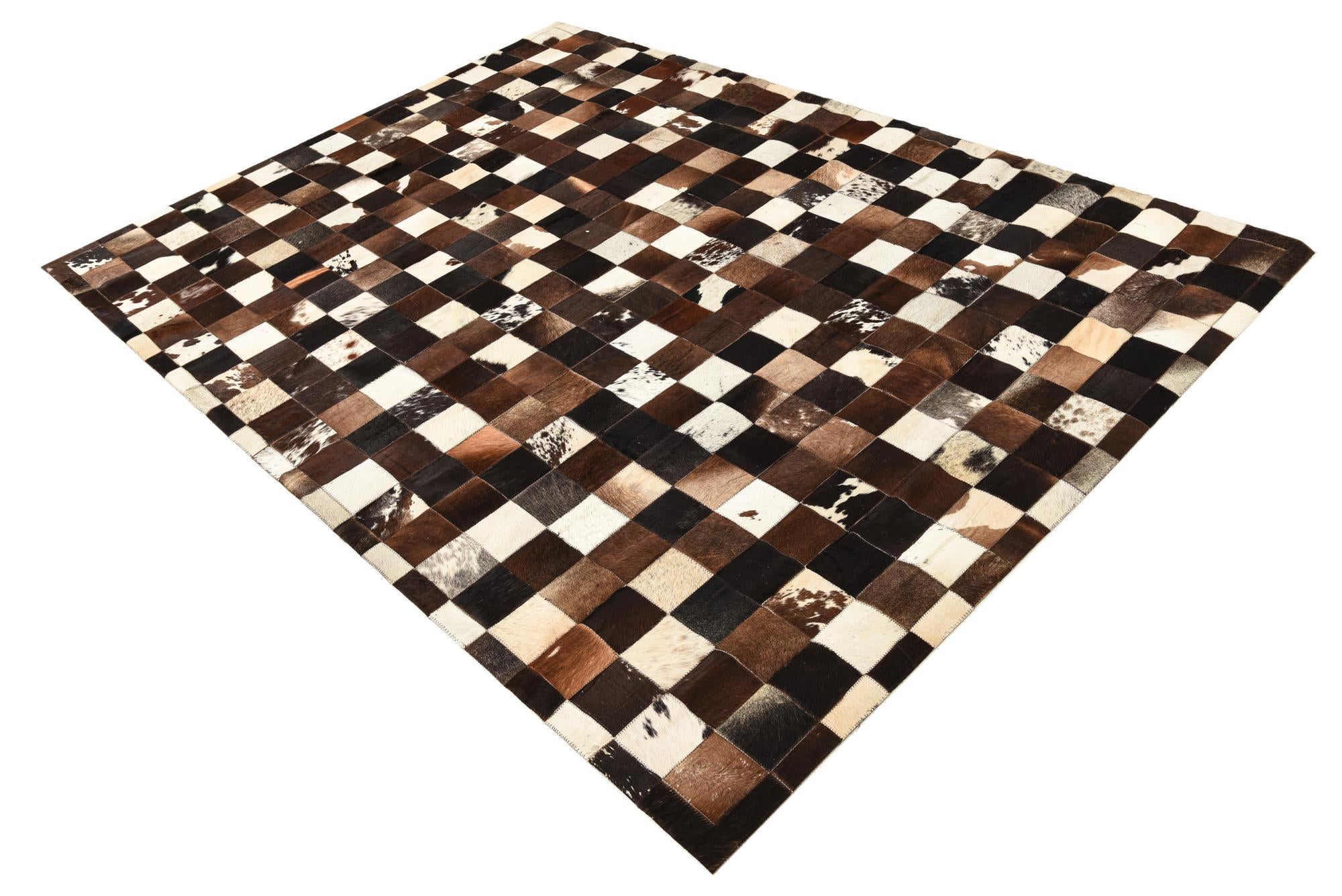 5' 8 x 7' 9 Cowhide Rug