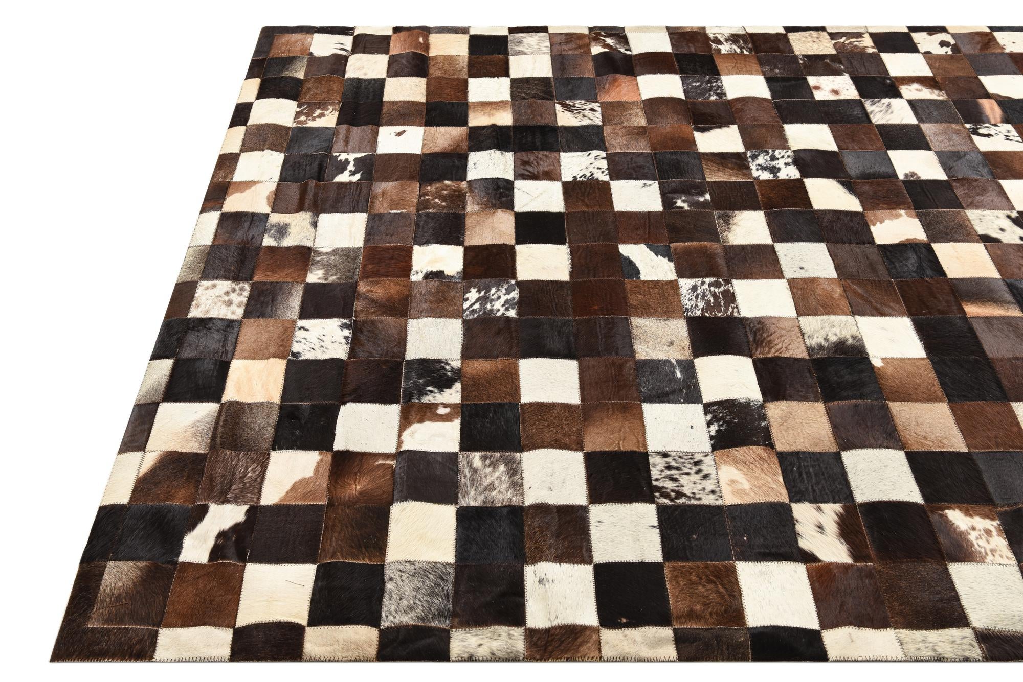 5' 8 x 7' 9 Cowhide Rug