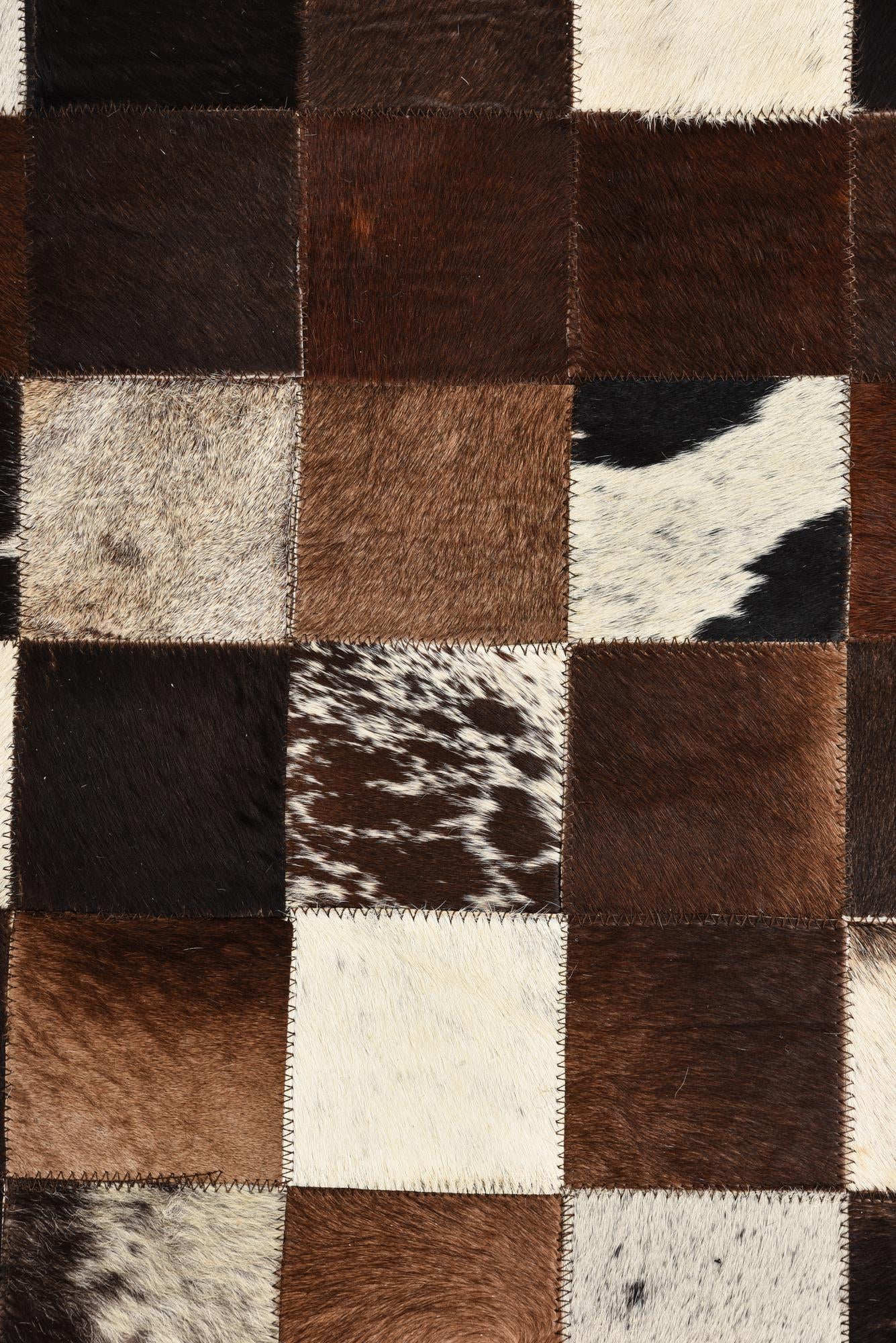 5' 8 x 7' 9 Cowhide Rug