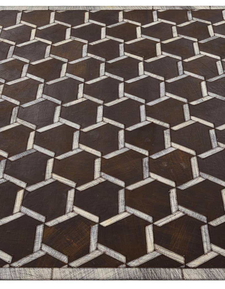 Detail image of 5' 2 x 8' 2 Cowhide Rug