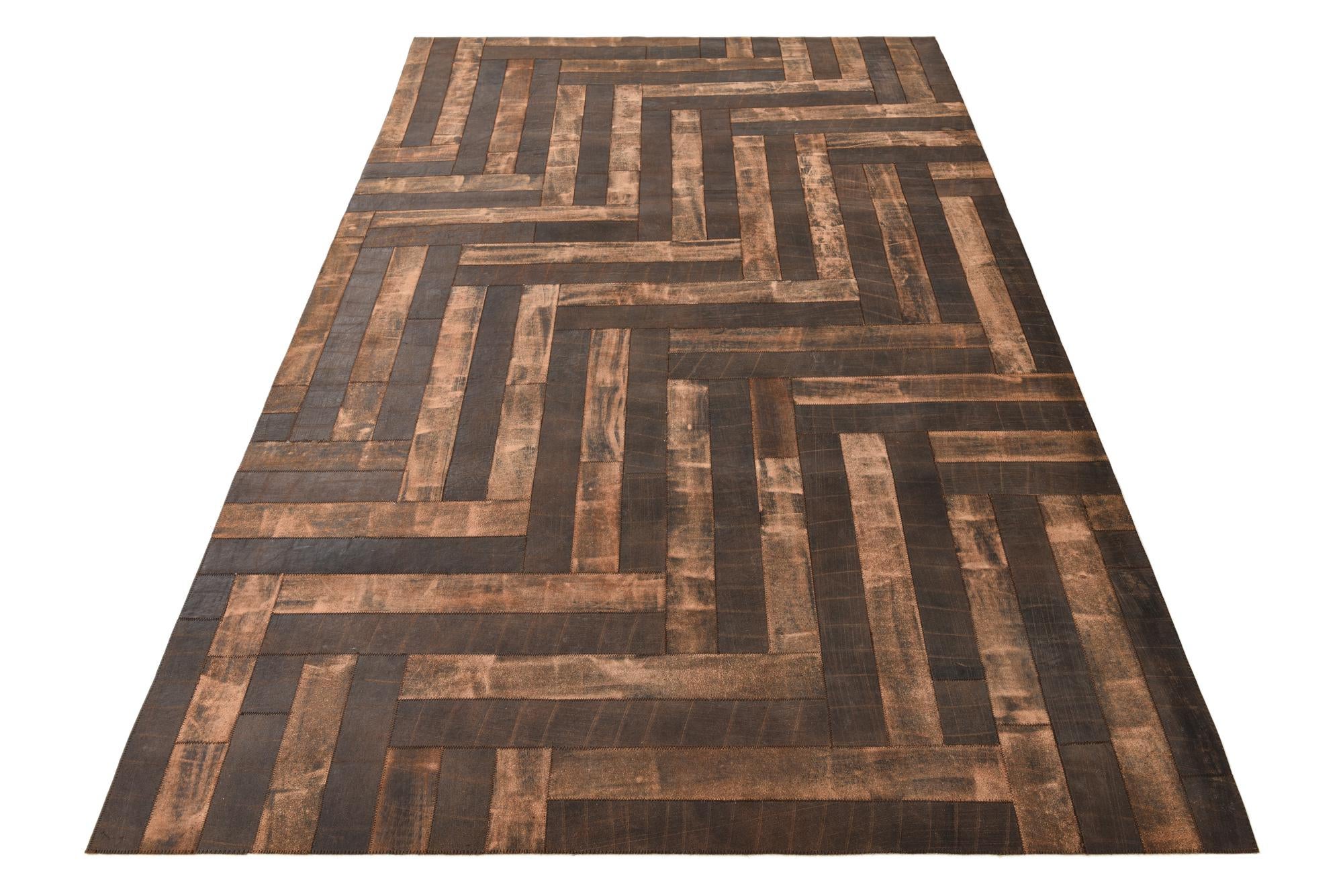 5' x 7' 10 Cowhide Rug