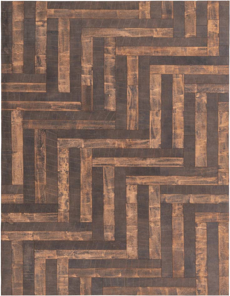 Detail image of 5' x 7' 10 Cowhide Rug