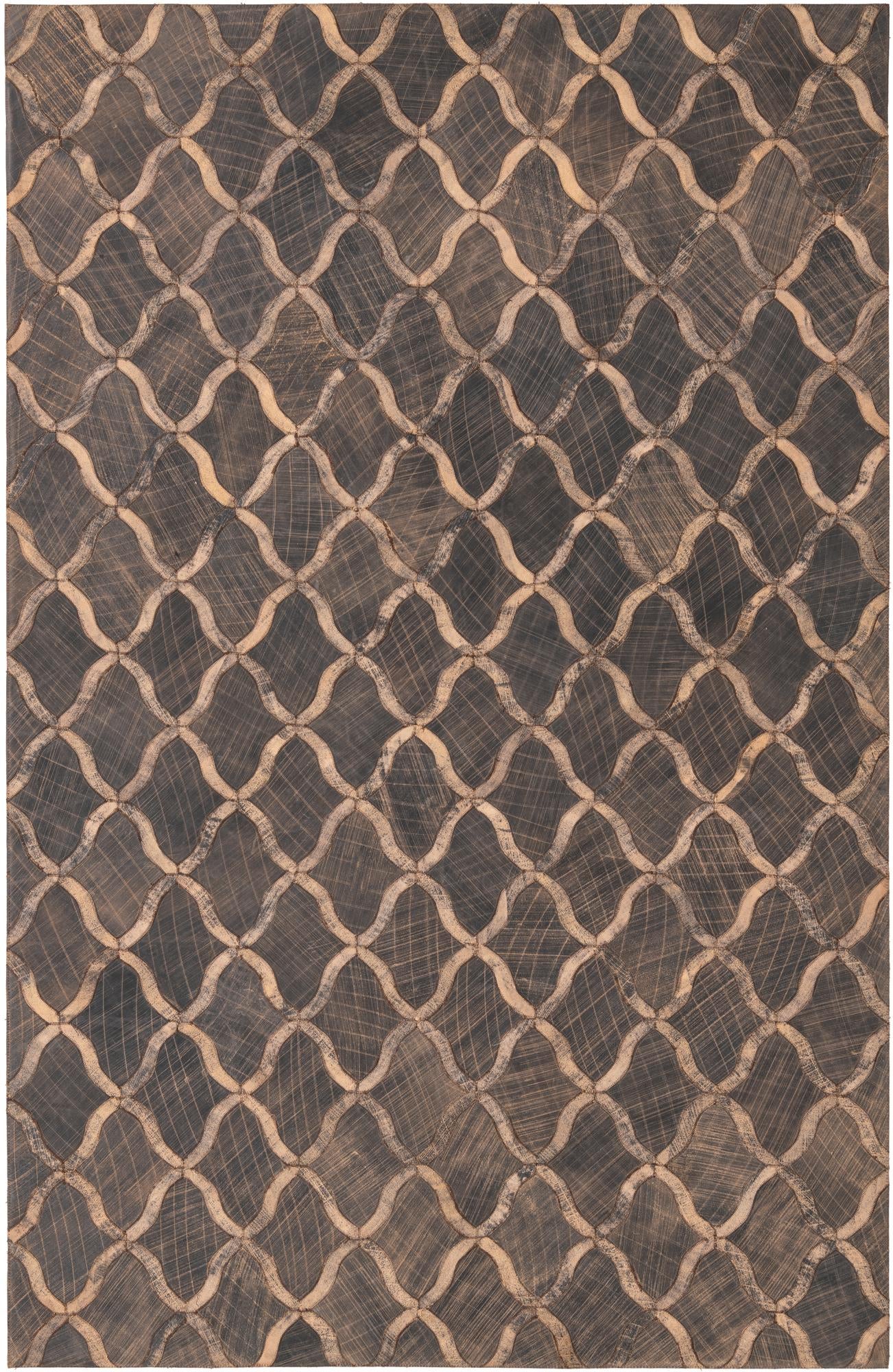 5' 2 x 8' Cowhide Rug