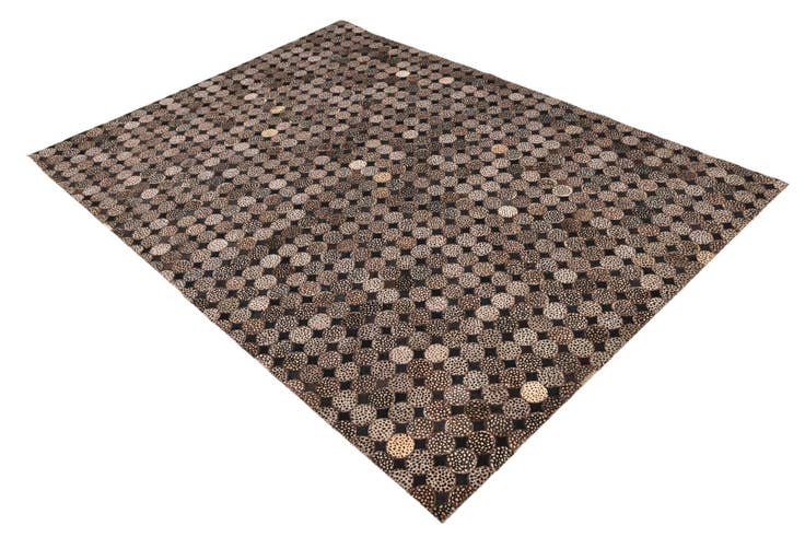 Detail image of 5' 1 x 7' 1 Cowhide Rug