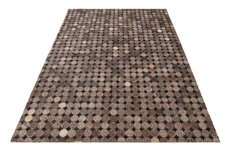 Detail image of 5' 1 x 7' 1 Cowhide Rug