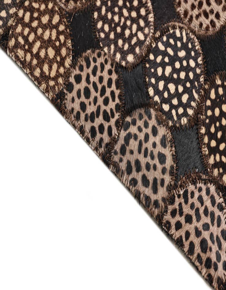 Detail image of 5' 1 x 7' 1 Cowhide Rug