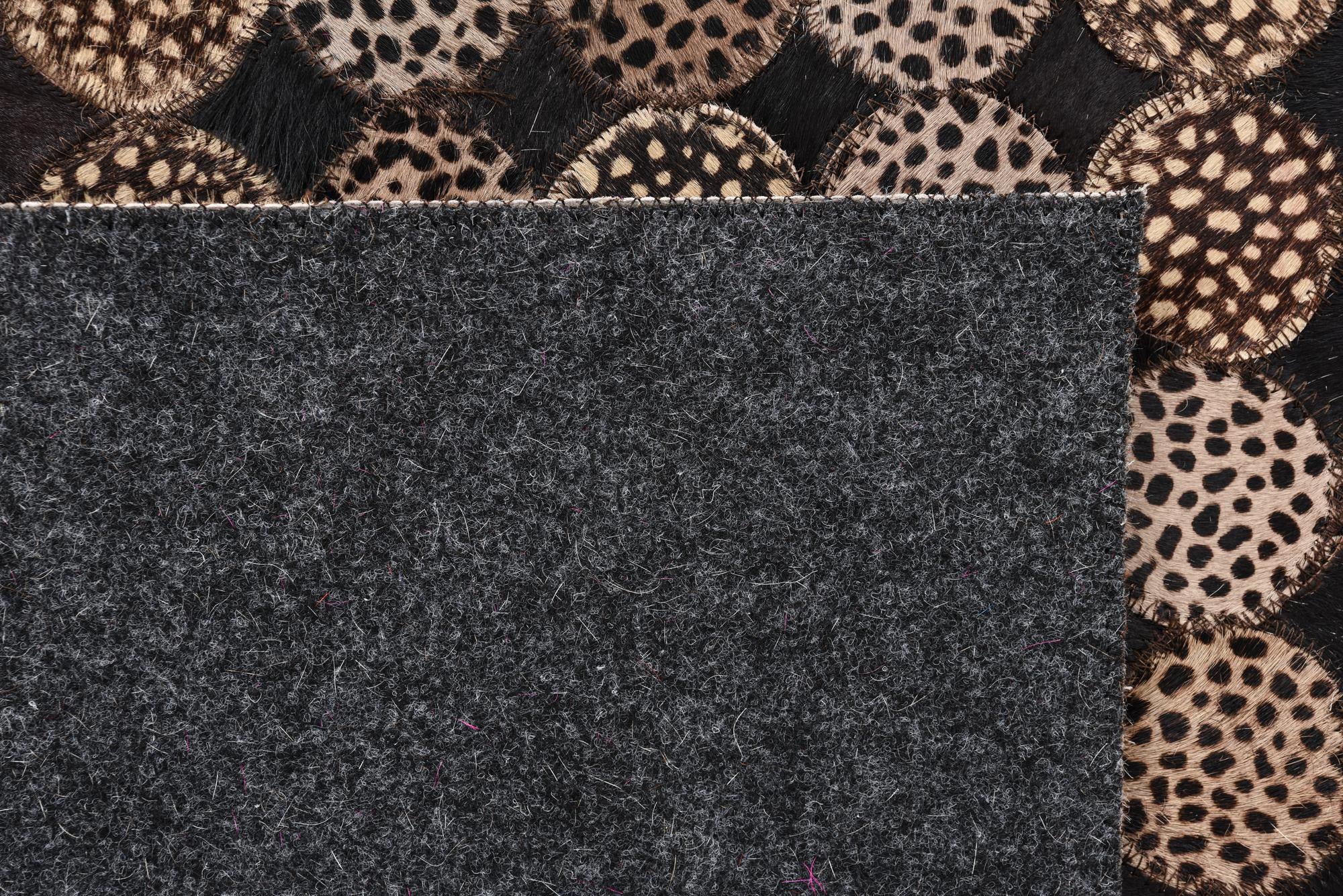 5' 1 x 7' 1 Cowhide Rug