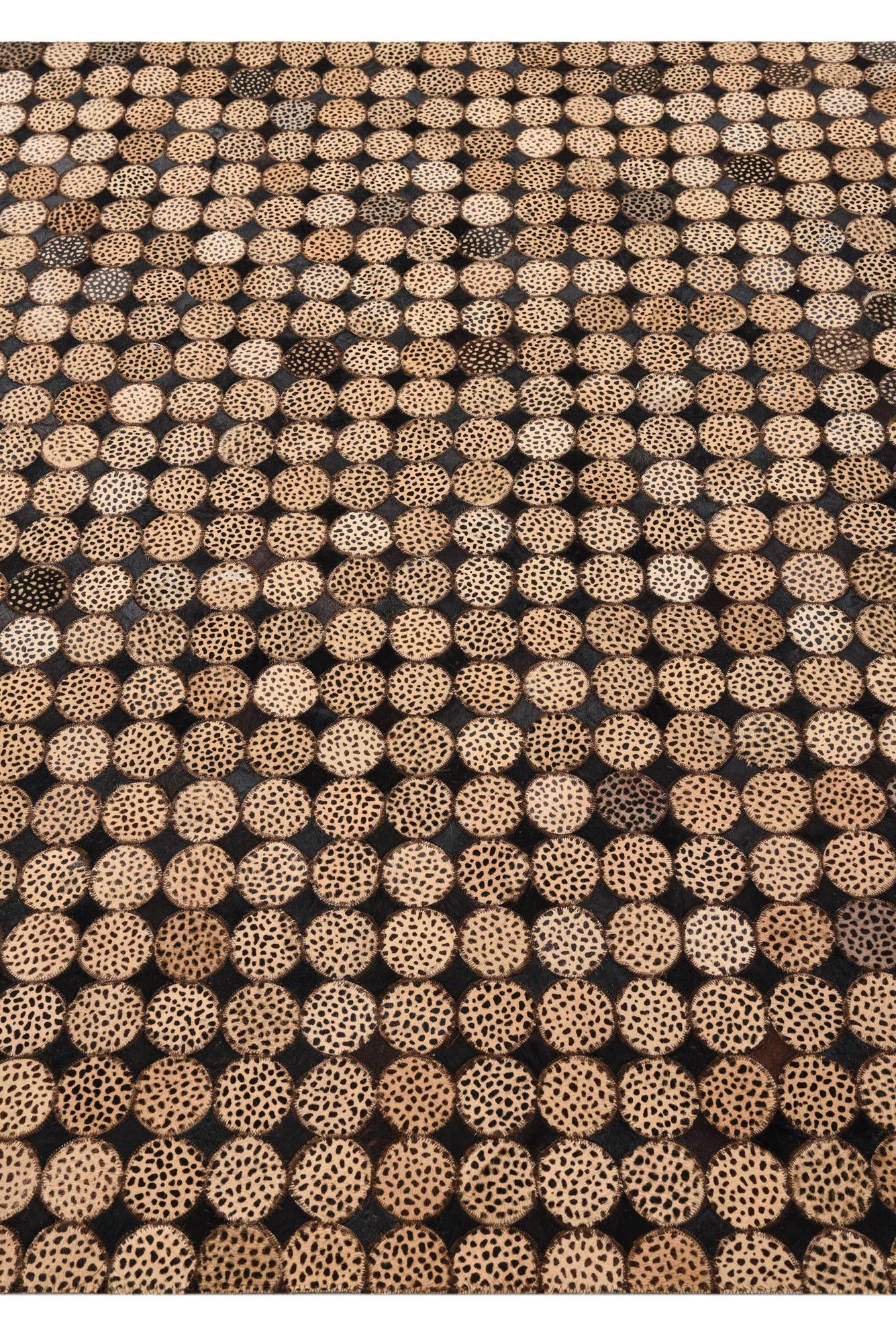 5' 3 x 7' 8 Cowhide Rug