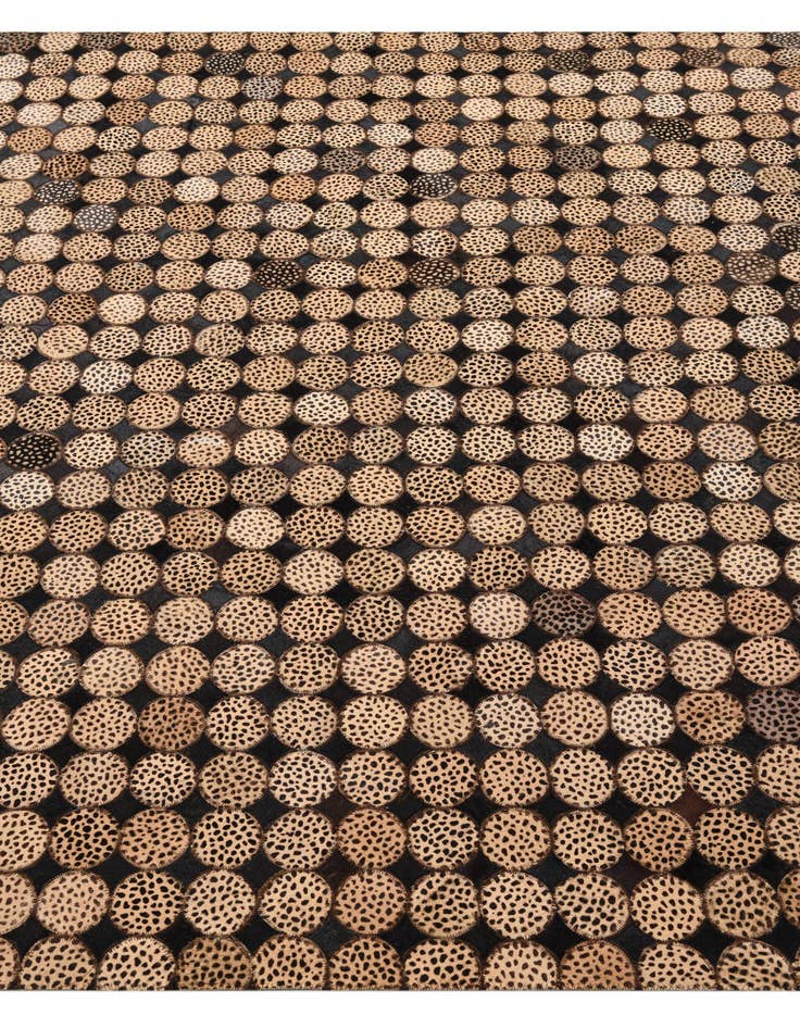 Detail image of 5' 3 x 7' 8 Cowhide Rug