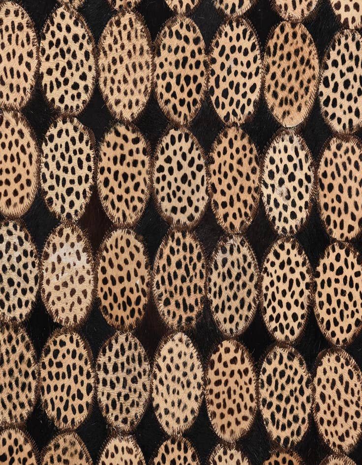 Detail image of 5' 3 x 7' 8 Cowhide Rug