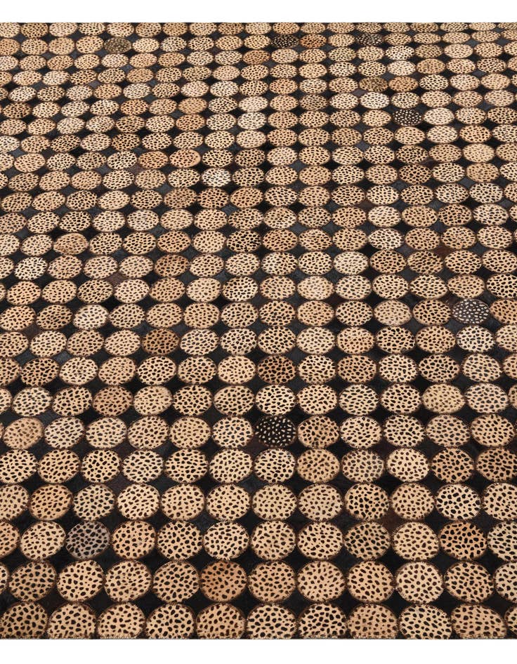 Detail image of 5' 3 x 7' 8 Cowhide Rug