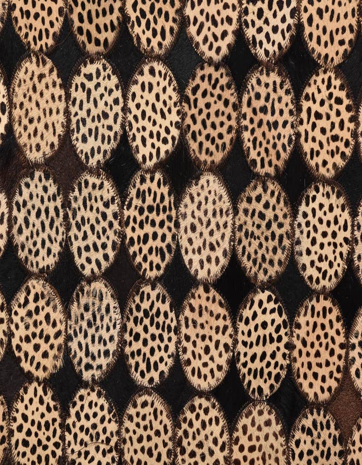 Detail image of 5' 3 x 7' 8 Cowhide Rug