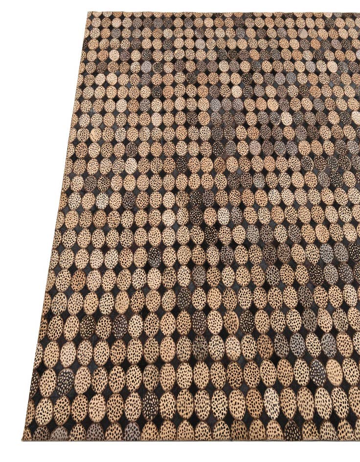 Detail image of 5' 2 x 7' 4 Cowhide Rug