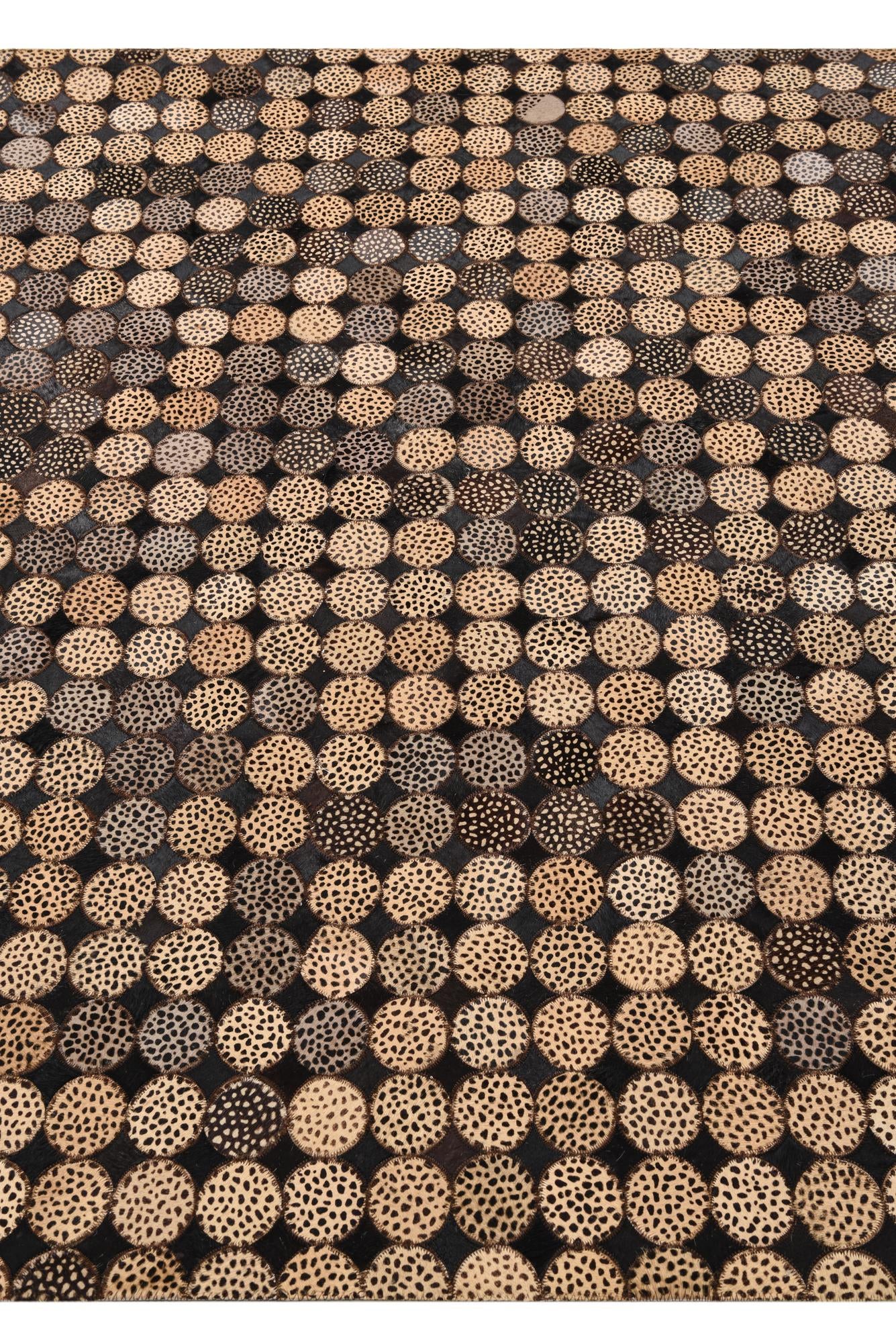 5' 2 x 7' 4 Cowhide Rug