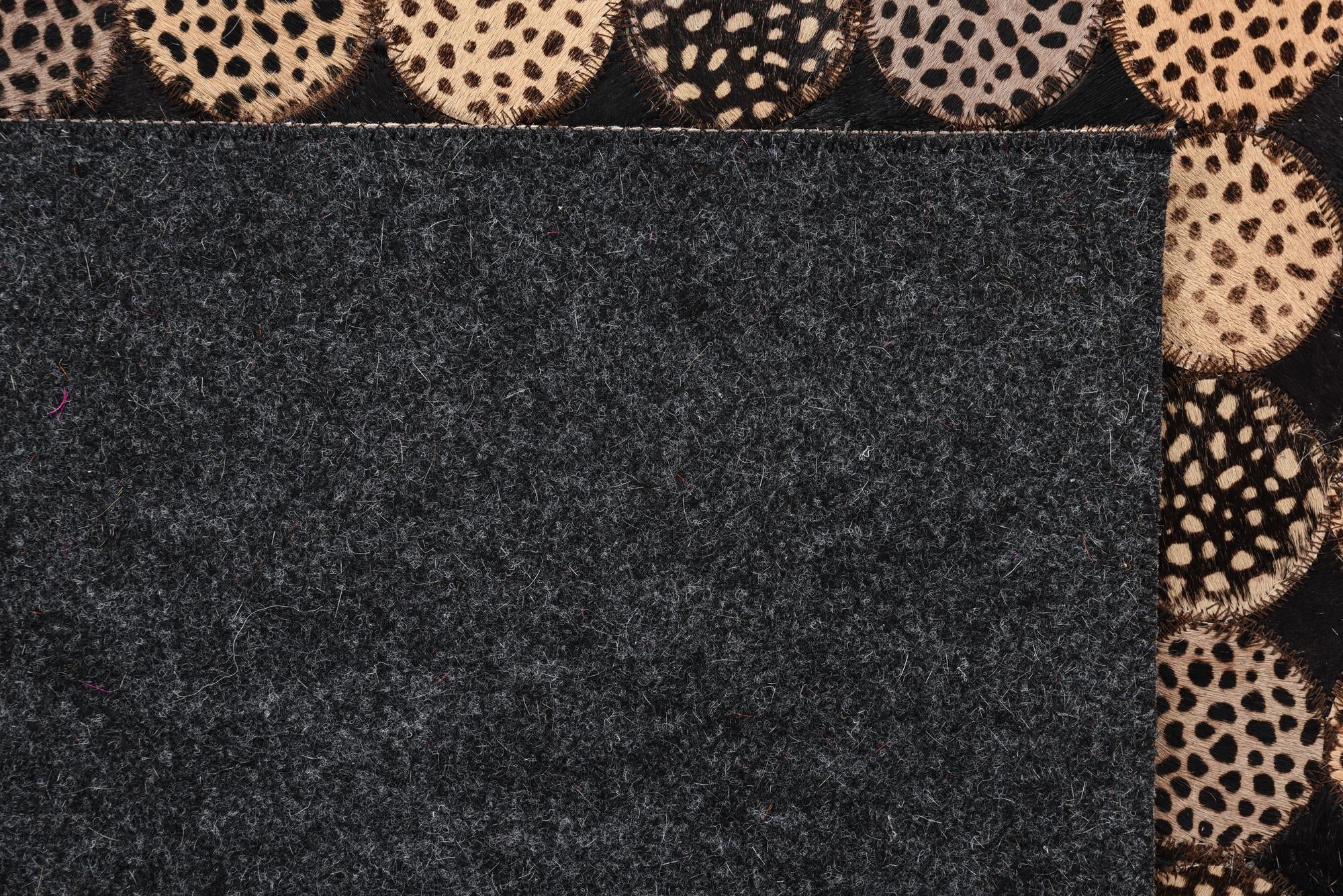 5' 2 x 7' 4 Cowhide Rug