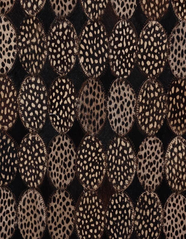 Detail image of 5' 2 x 7' 7 Cowhide Rug